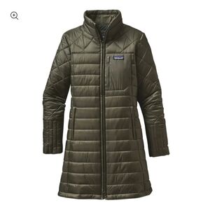 Patagonia Radalie Parka Puffer Jacket Green Womens Size Small